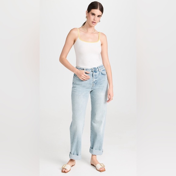 Reformation Preston Baggy High-Rise Straight Jeans - Picture 3 of 5